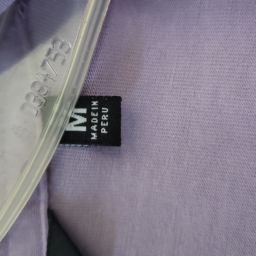Travis Mathew Lilac Short Sleeve Polo Top - Picture 3 of 4